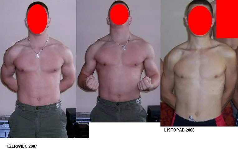 porównanie sylwetki crossfit siłownia efekty