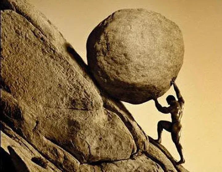 Syzyf wsp&oacute;łczesne zmagania