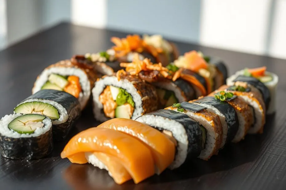 Zdjęcie Z czym zrobić sushi wegetariańskie? Odkryj wyjątkowe składniki