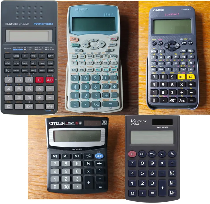 kalkulator prosty vs naukowy matura