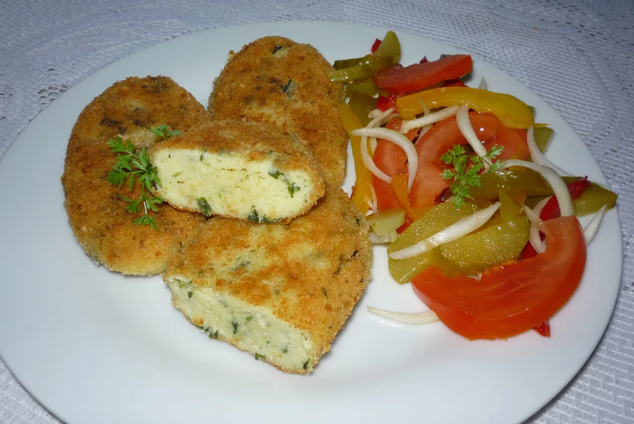 wytrawne kotlety z kaszy manny i warzyw