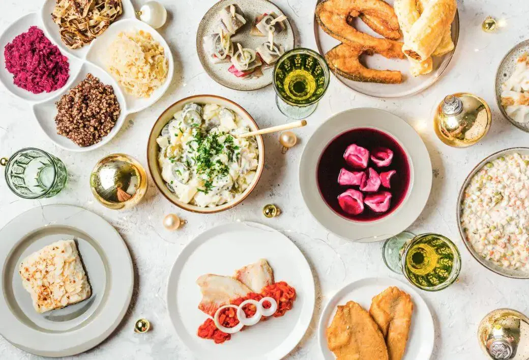 catering wigilijny dania świąteczne