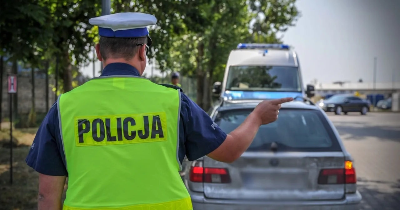 policja kontrola drogowa mandat holowanie auta