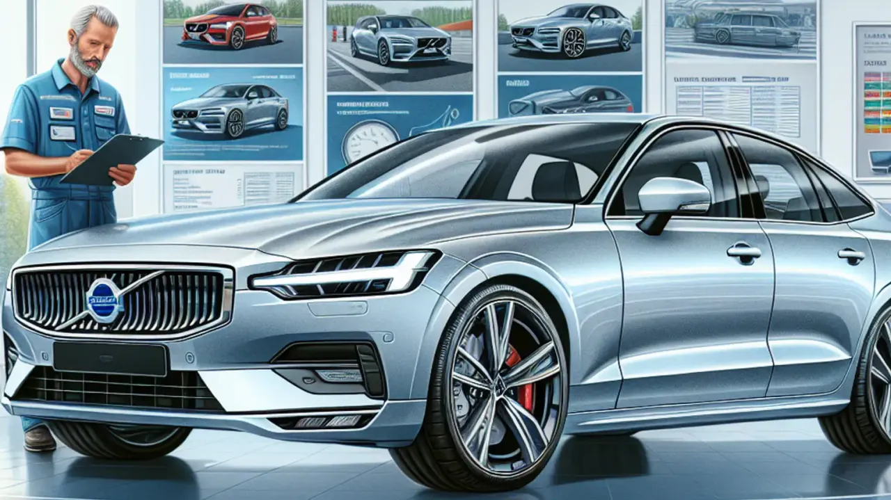 Volvo S60 z różnymi wzorami felg