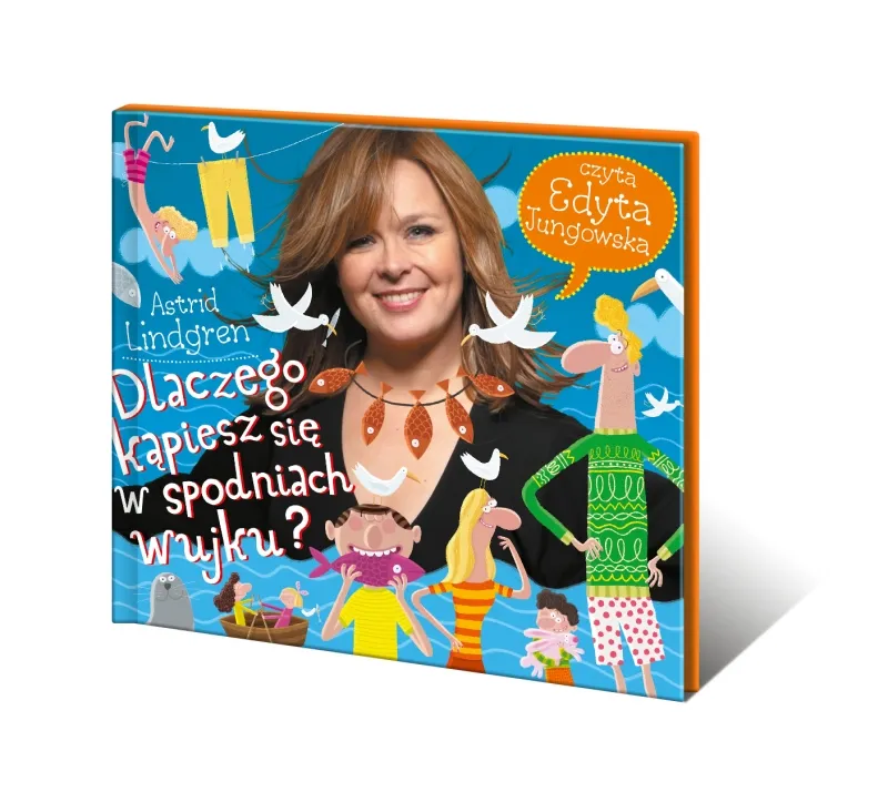 Wujek Melker i Tjorven z książki My na wyspie Saltkr&aring;kan