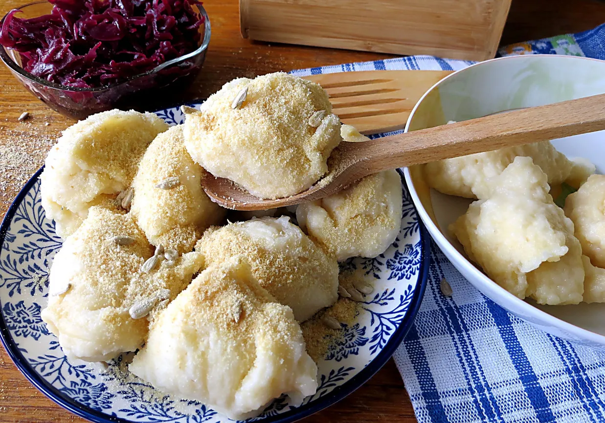 Składniki na kluski drożdżowe