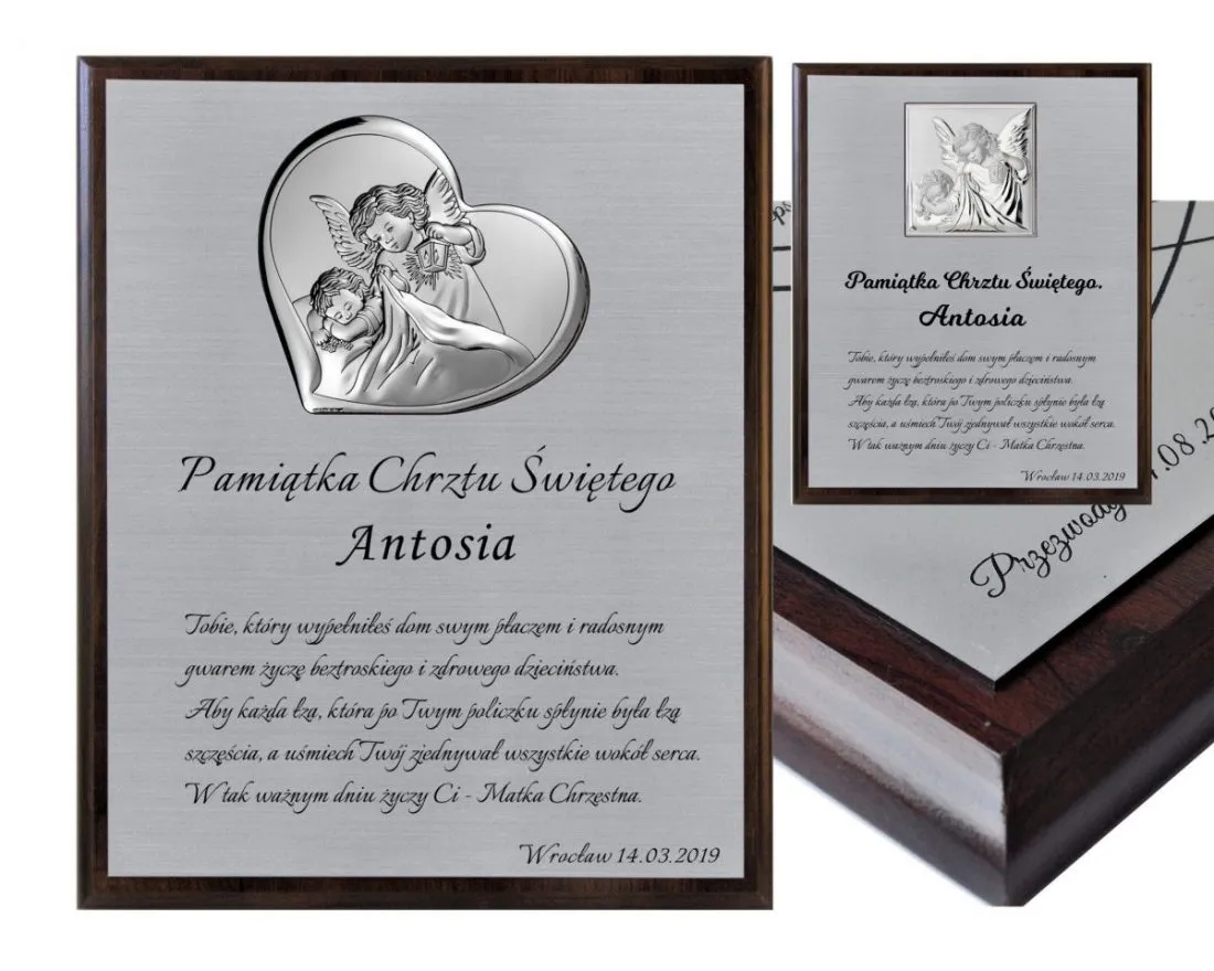 pamiątkowe prezenty na chrzciny