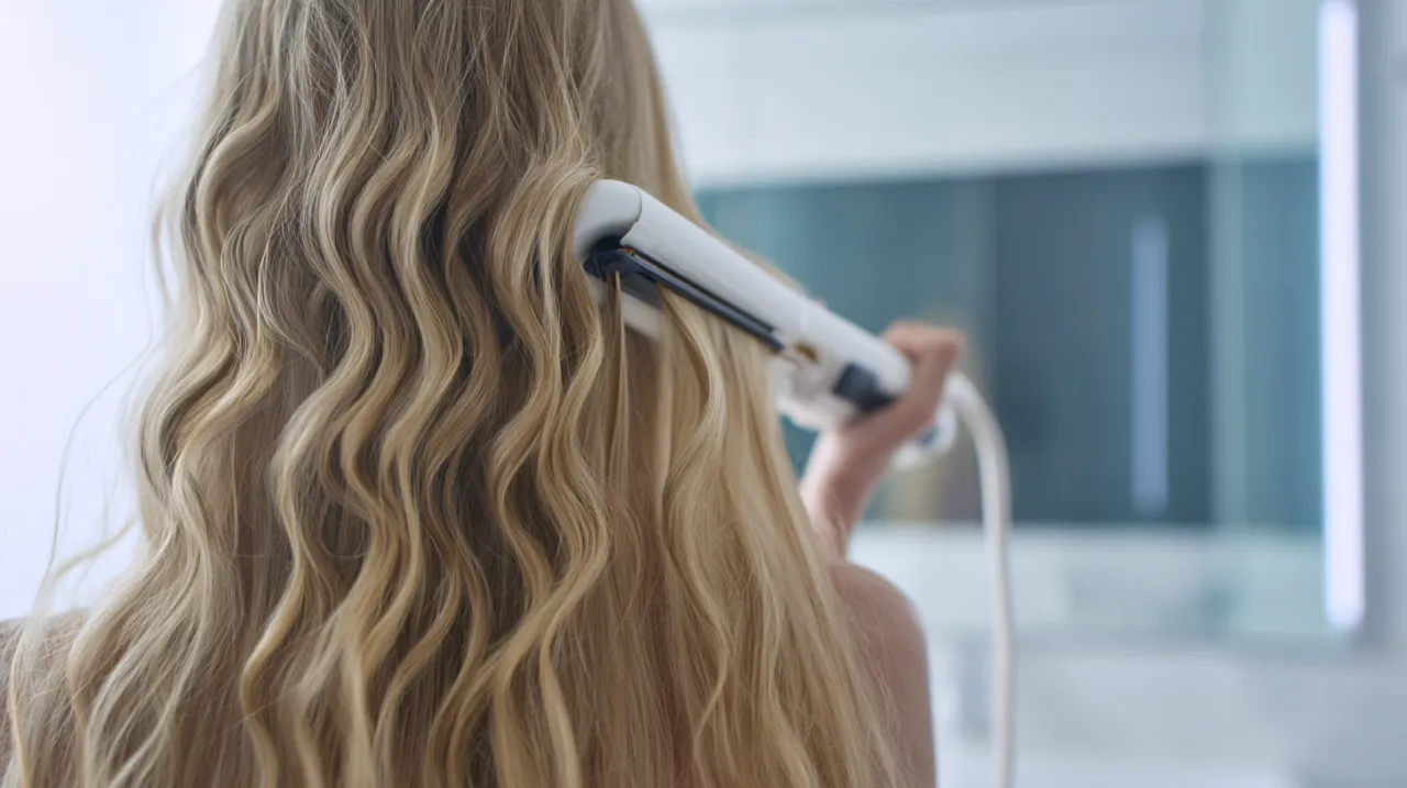 najczęstsze błędy kręcenie lok&oacute;w prostownicą