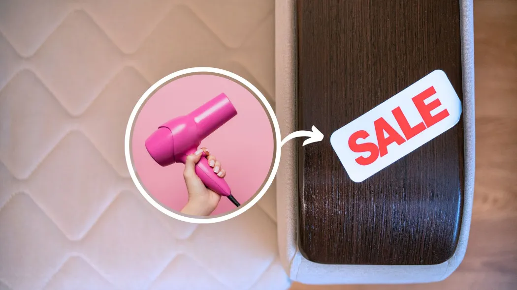 domowe sposoby usuwania naklejek z mebli