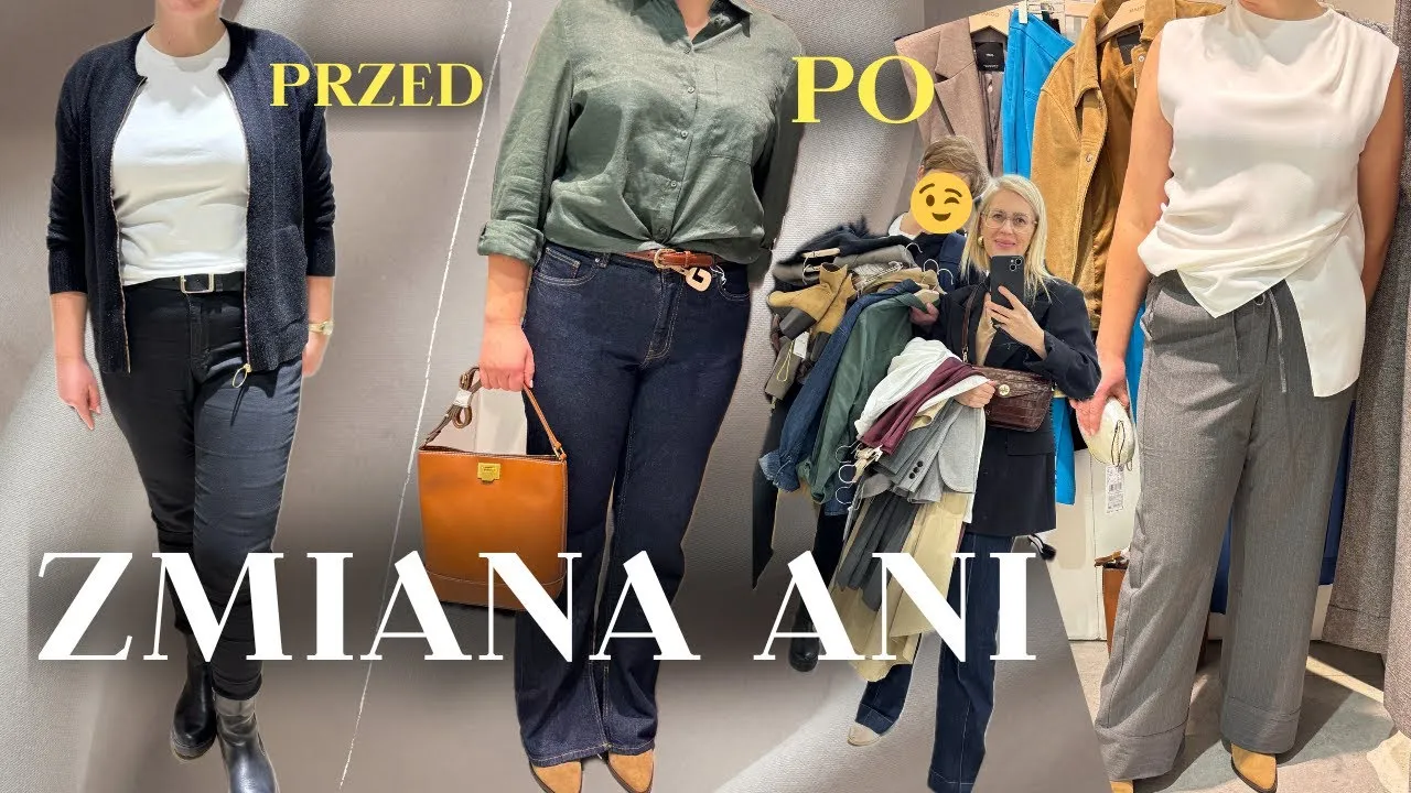 kobieta przeglądająca szafę, inspiracje modowe, stylizacje ze zwykłych ubrań