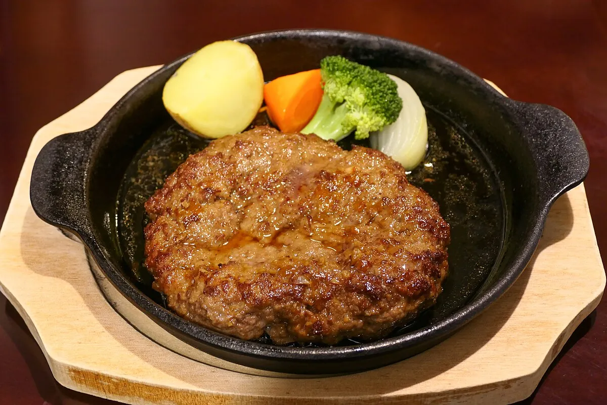 Hamburg steak 19th century