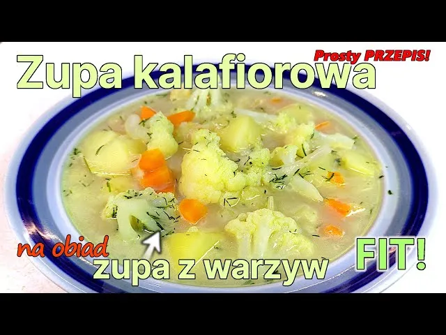 Świeży kalafior i warzywa korzeniowe do zupy