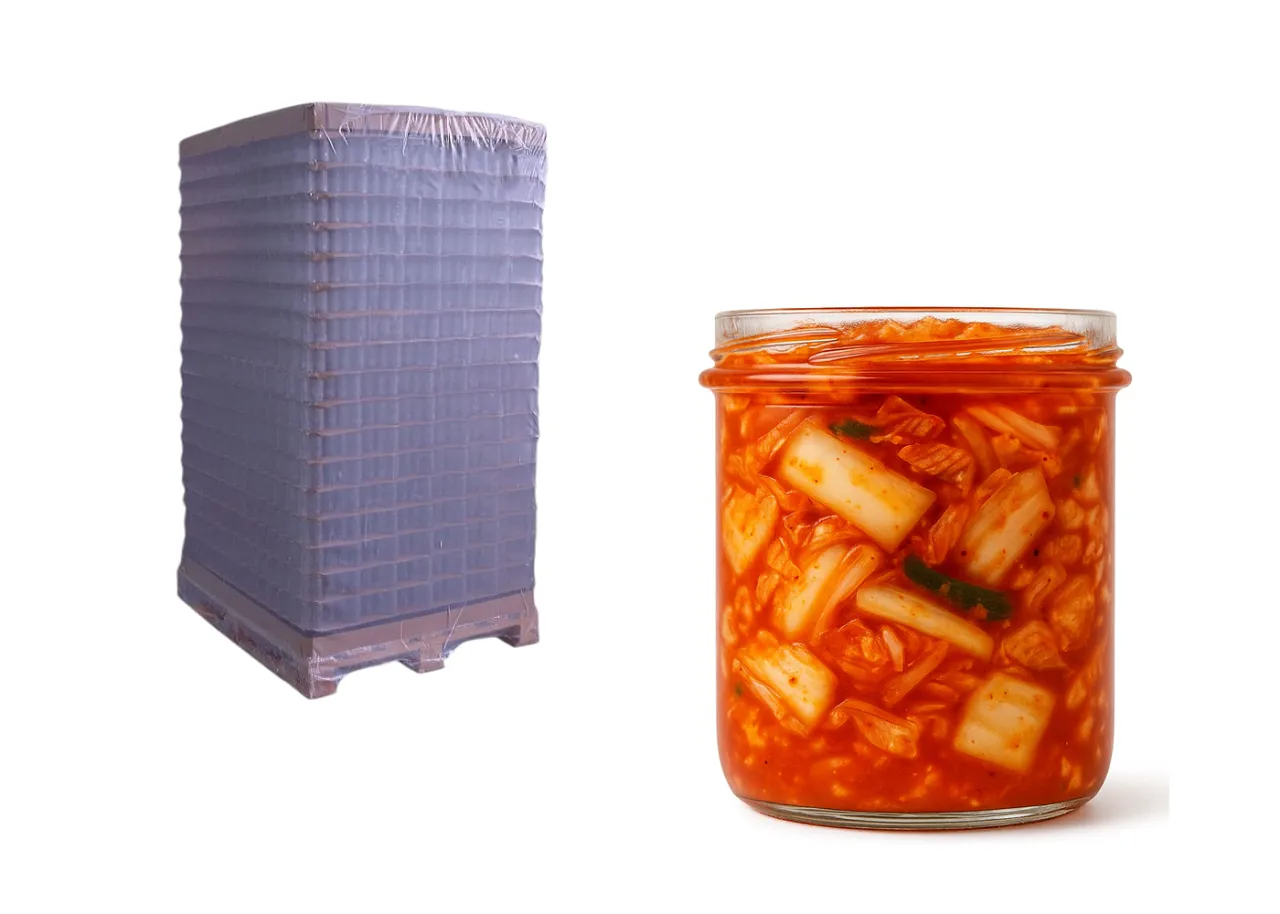 Gotowe kimchi w słoiku