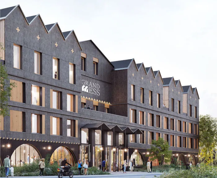 Hôtel Grand Mess Clermont-Ferrand extérieur architecture