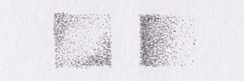 Fineliner Zeichentechniken Schraffur Punktierung