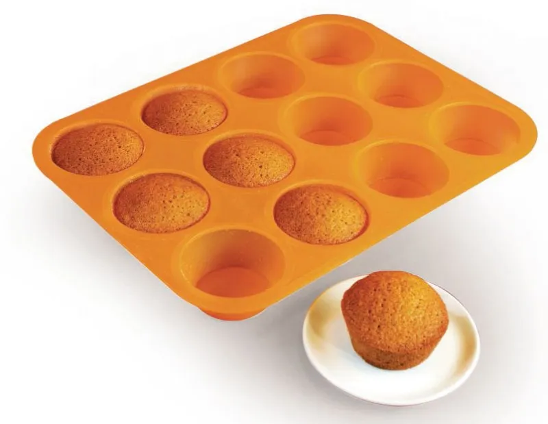 Silikonowe foremki do muffinek zastosowania