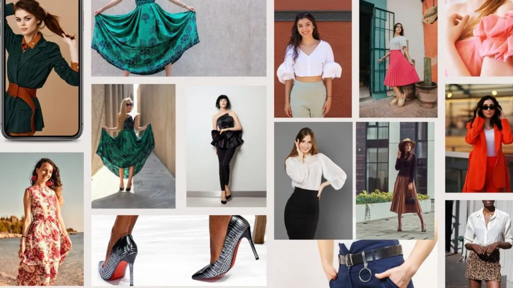 stylizacje dla figury prostokątnej inspiracje