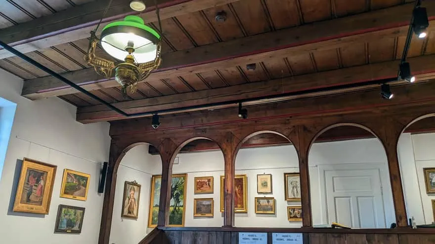 wnętrza Rydlówki muzeum w Bronowicach