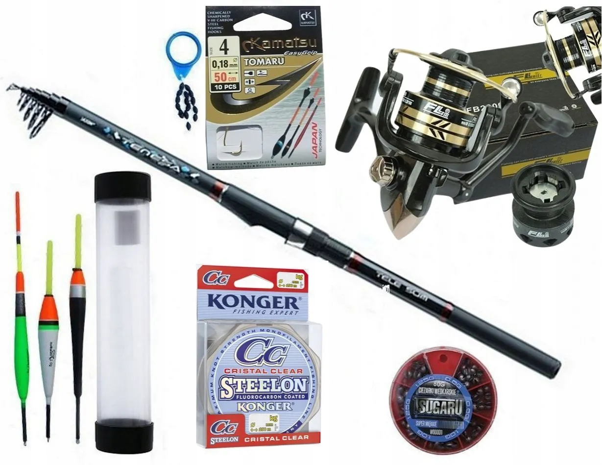 podstawowy sprzęt wędkarski spławikowy