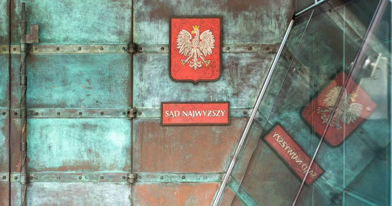 Mapa Polski sądy pracy rejonowe okręgowe