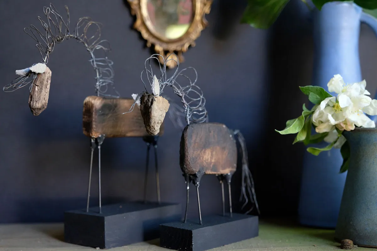 Verschiedene Skulpturmaterialien f&uuml;r Anf&auml;nger