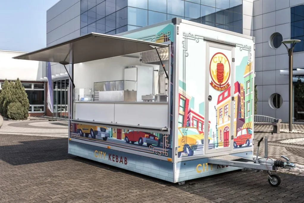 mobilna gastronomia przyczepa kebab