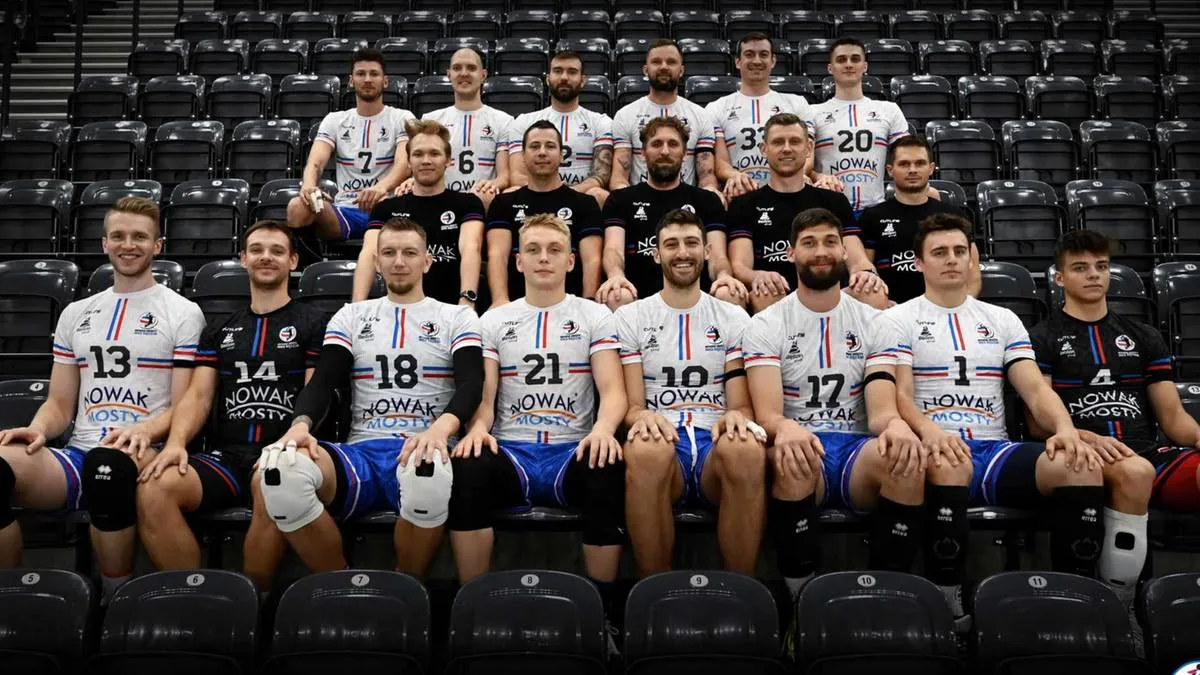 MKS Będzin siatkarze skład 2025/2026 zdjęcie