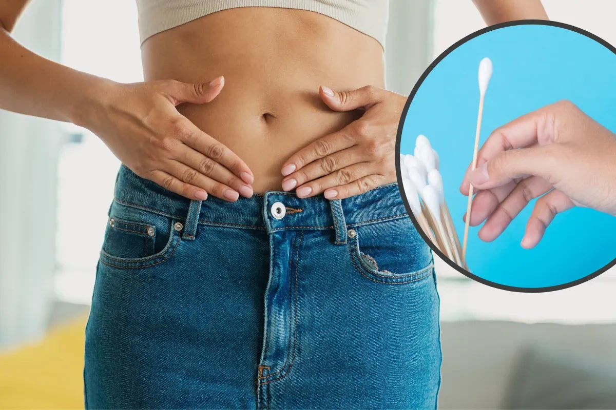 Delikatne czyszczenie pępka patyczkiem higienicznym to prosty sposób na utrzymanie higieny.