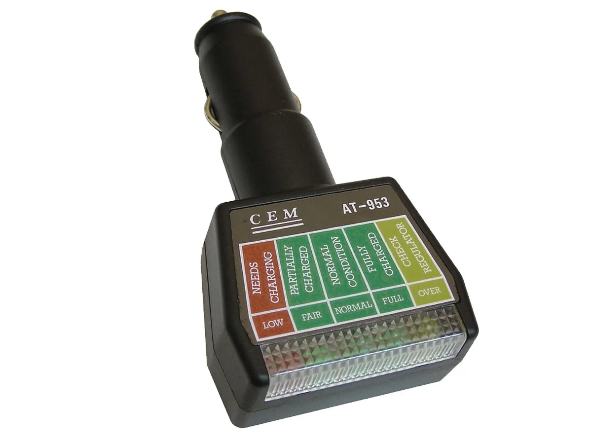 wskaźniki naładowania akumulatora