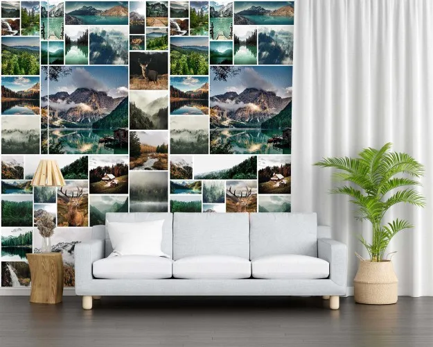 inspiracje kolaże zdjęć tapeta