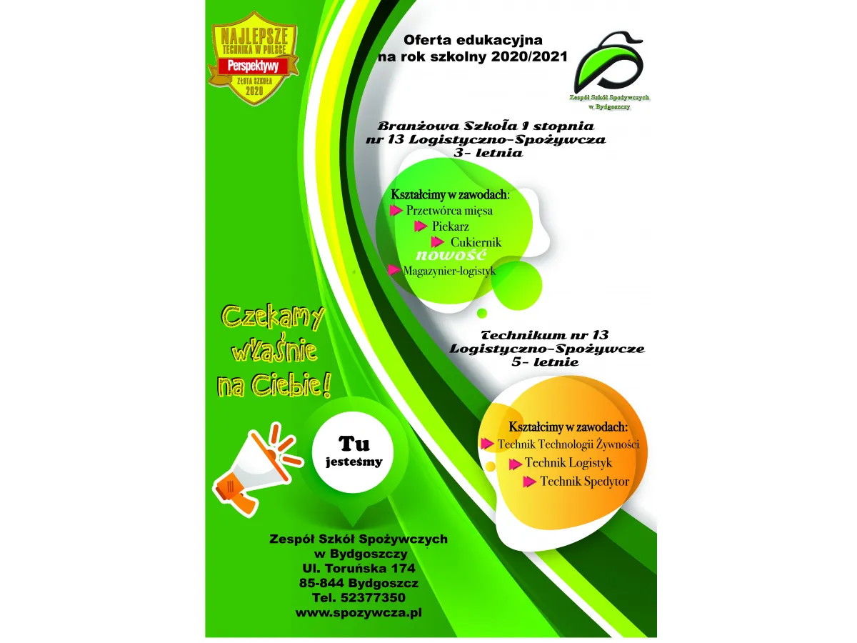 Przedmioty rekrutacja technikum spedytor świadectwo