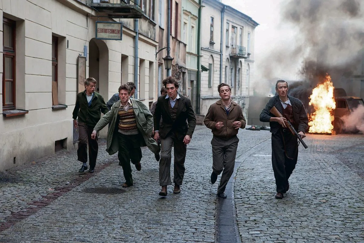 Alek Dawidowski młody harcerz