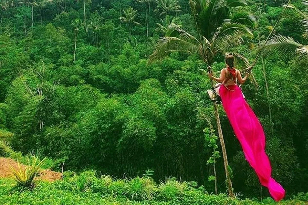 Lazy Z Spa Ubud otoczenie dżungla