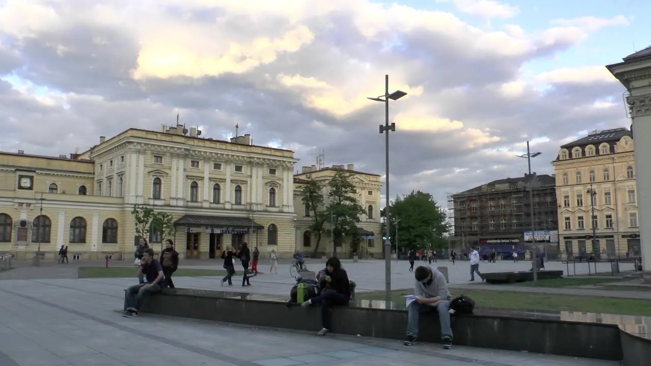 Dworzec Gł&oacute;wny Krak&oacute;w kompleks Galeria Krakowska