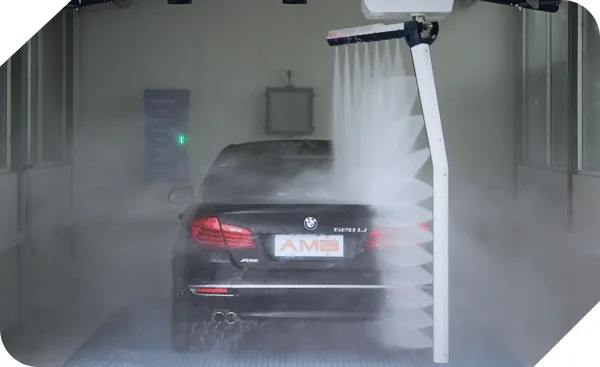 nowoczesna myjnia automatyczna szczotkowa