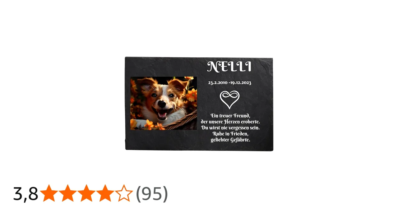 Pamiątkowy kącik dla psa ze zdjęciem i świecą