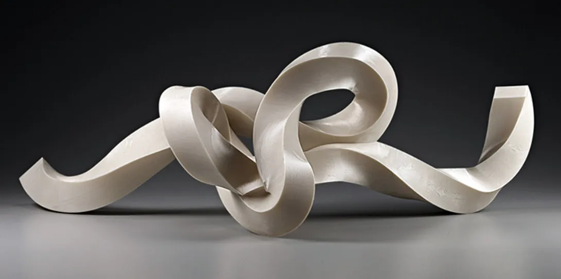 verschiedene 3D-gedruckte Skulpturen