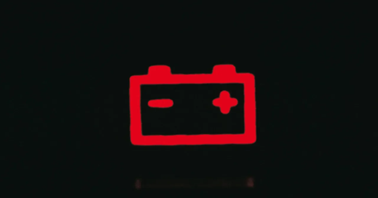 kontrolka ładowania akumulatora