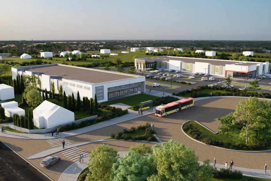 Przystanek ul. Warszawska Radzyń Podlaski Pałac Kaufland