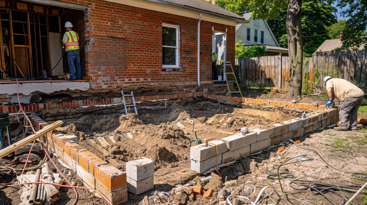 Ekspertyza techniczna starego domu, naprawa fundamentów