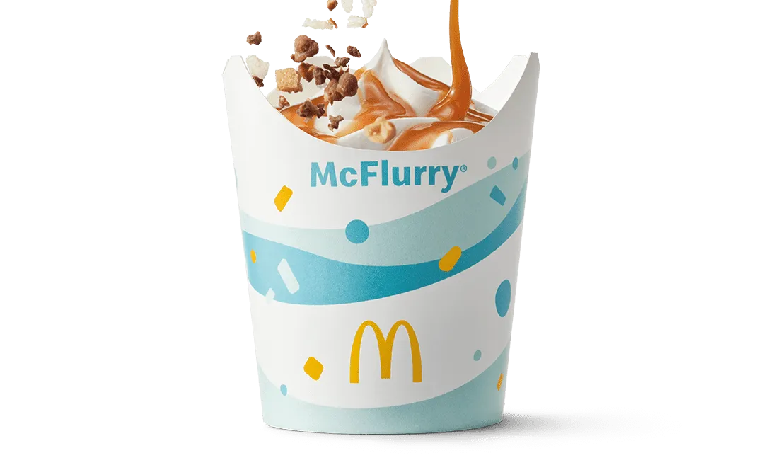 r&oacute;żne smaki McFlurry McDonald's
