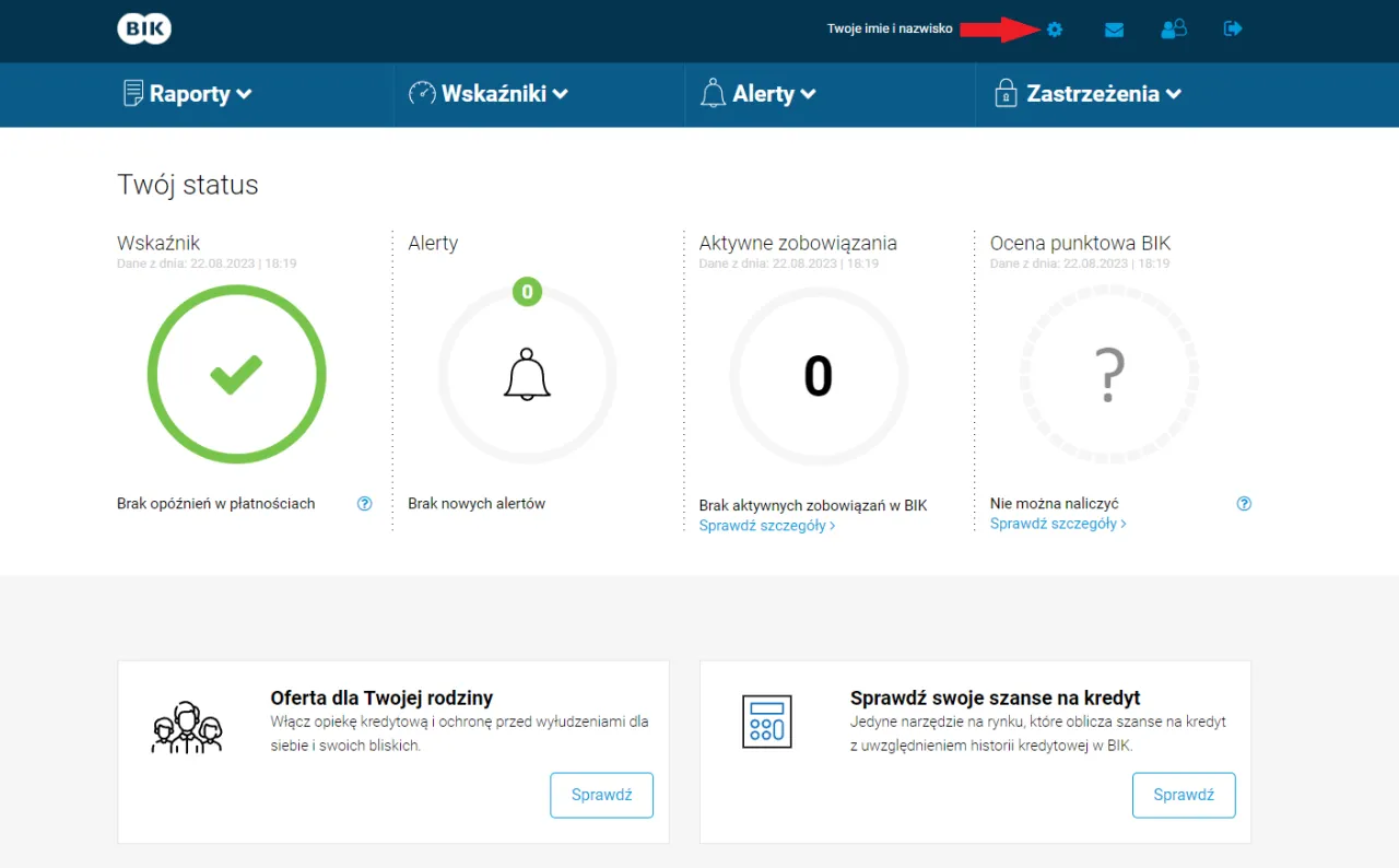 portal BIK logowanie na komputerze