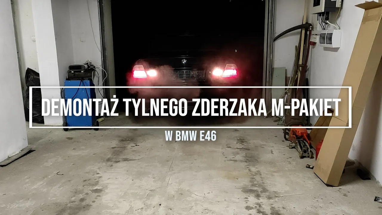 Zdjęcie Jak ściągnąć zderzak BMW E46 bez uszkodzeń i problemów z montażem
