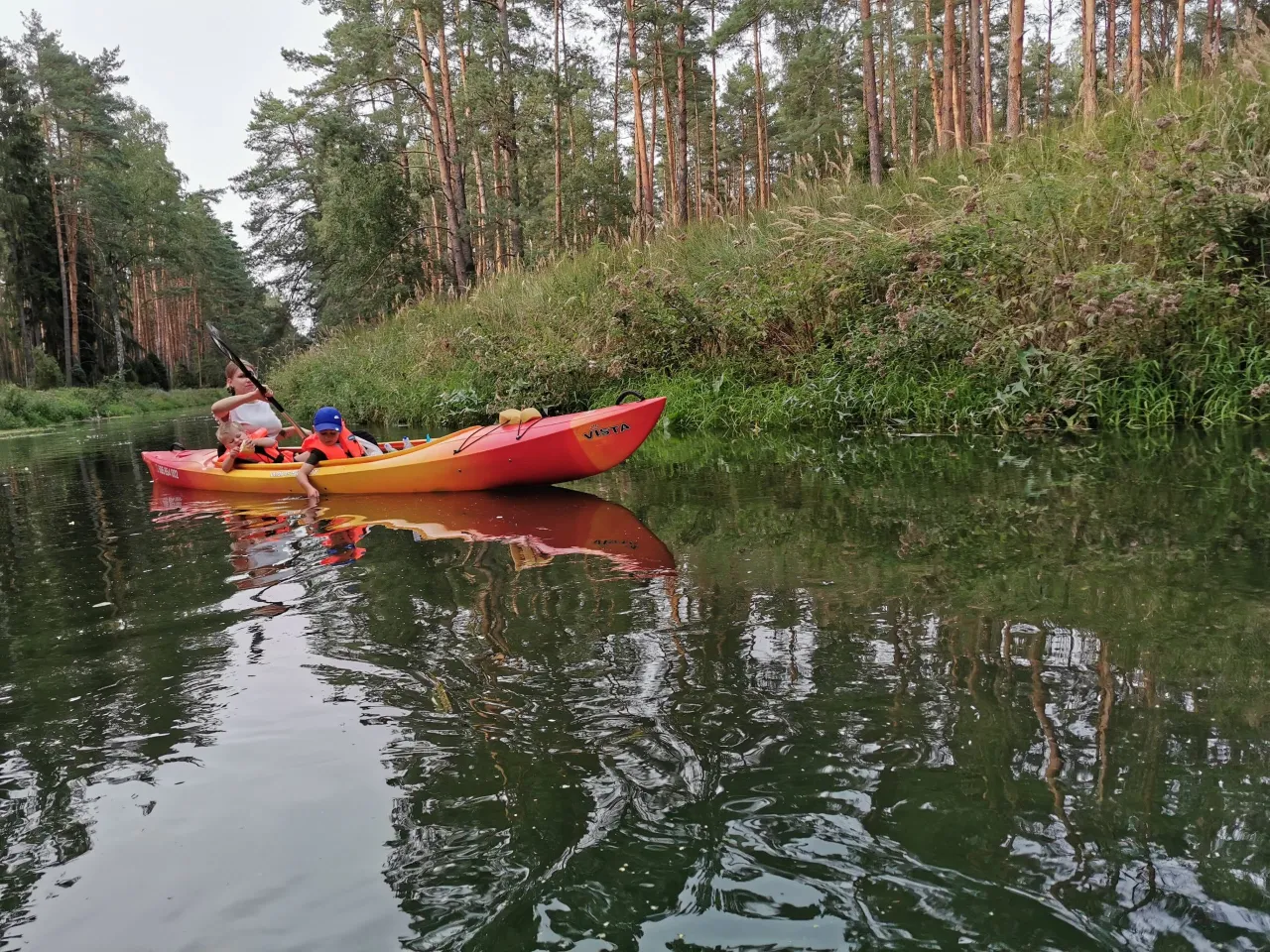 Akwedukt w Fojutowie kajaki