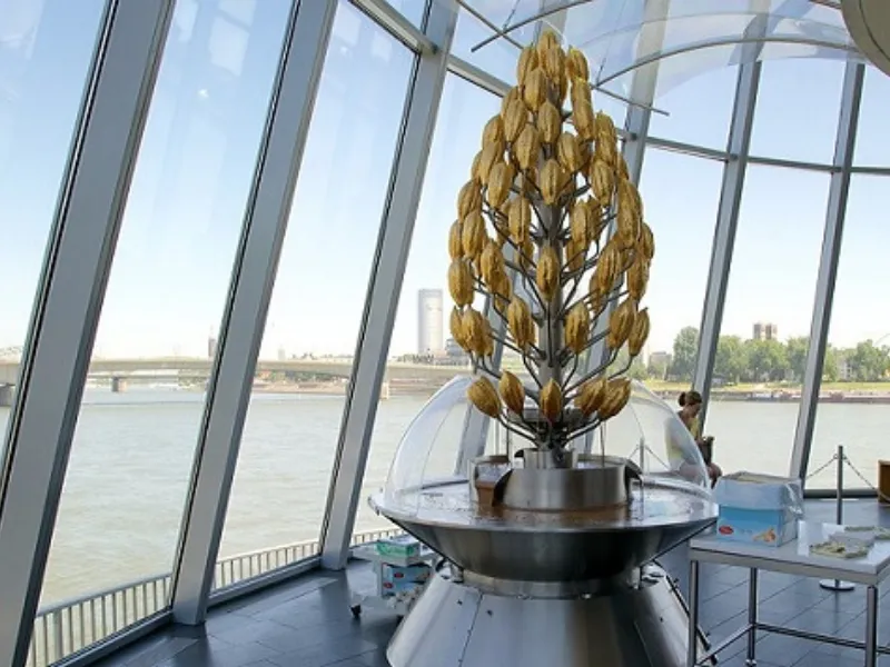 Muzeum Czekolady Kolonia fontanna