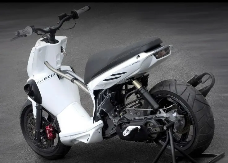 tuning optyczny skutera przykłady