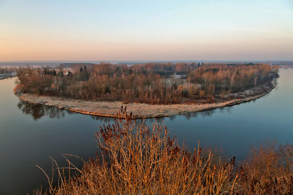 krajobraz rzeki Bug okolice Drohiczyna