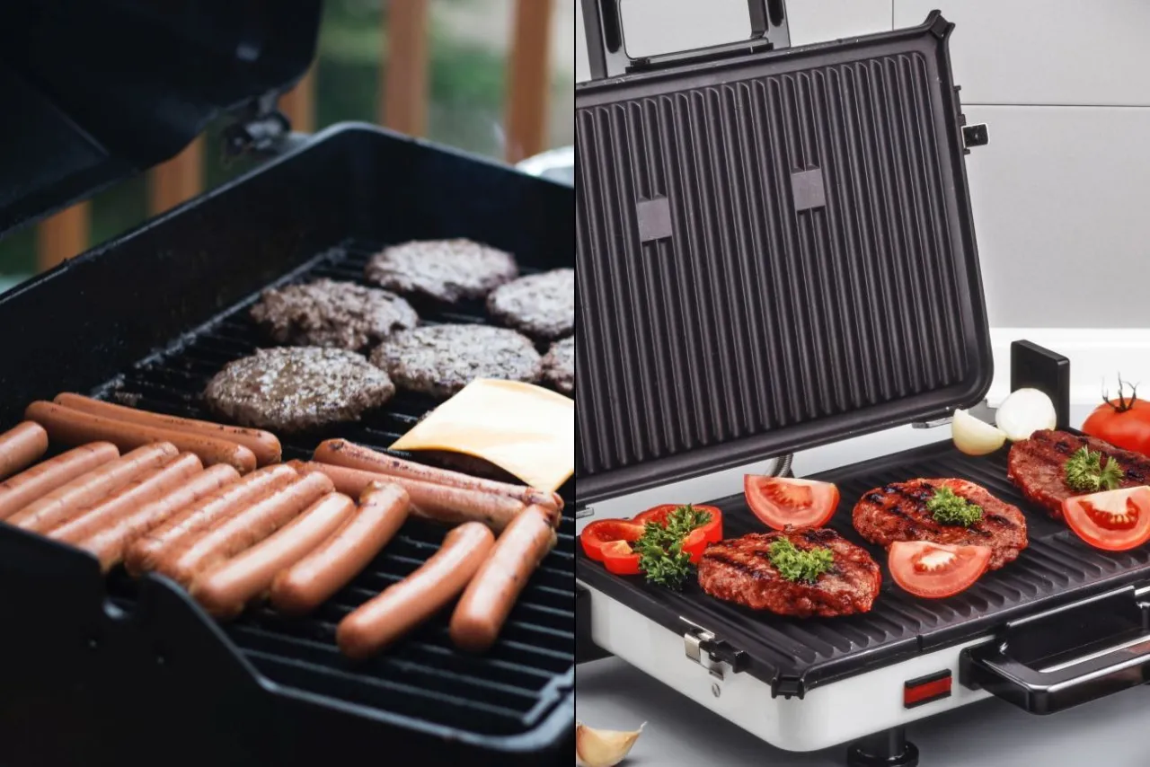 Grill gazowy i elektryczny