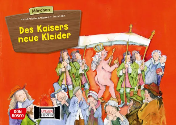 Des Kaisers neue Kleider Illustration Kind