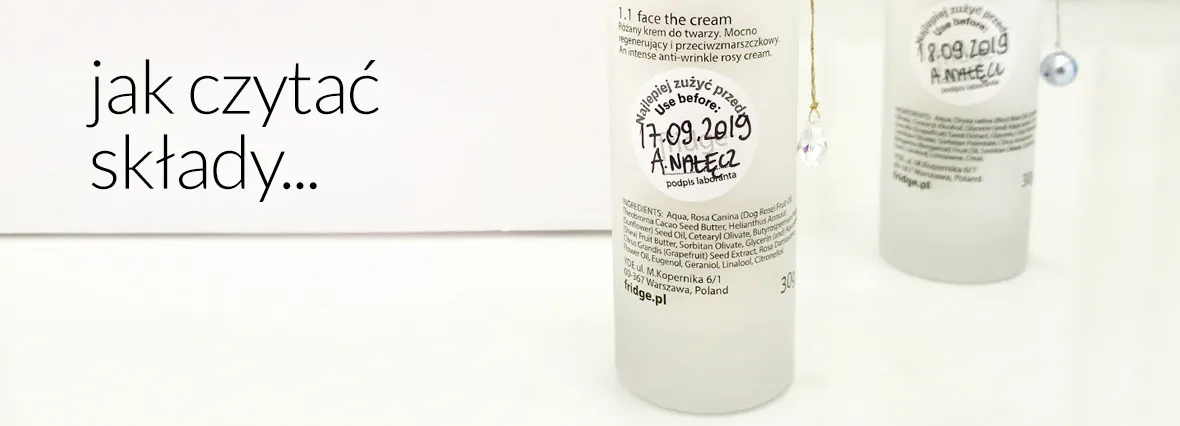 Zdjęcie Jak czytać skład kosmetyków - nauka świadomych wyborów pielęgnacyjnych